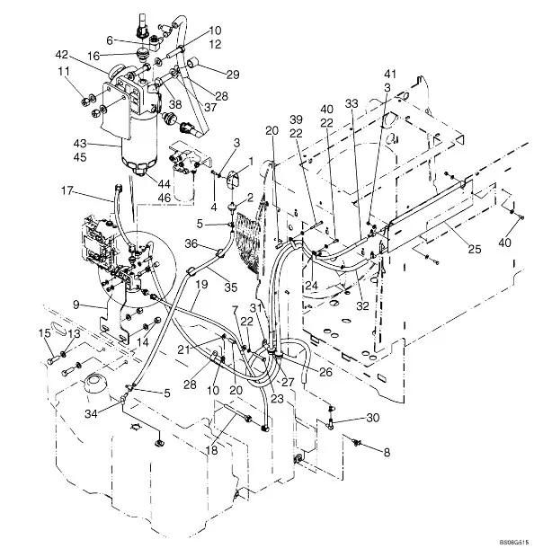 87435522 - Фильтр в сборе